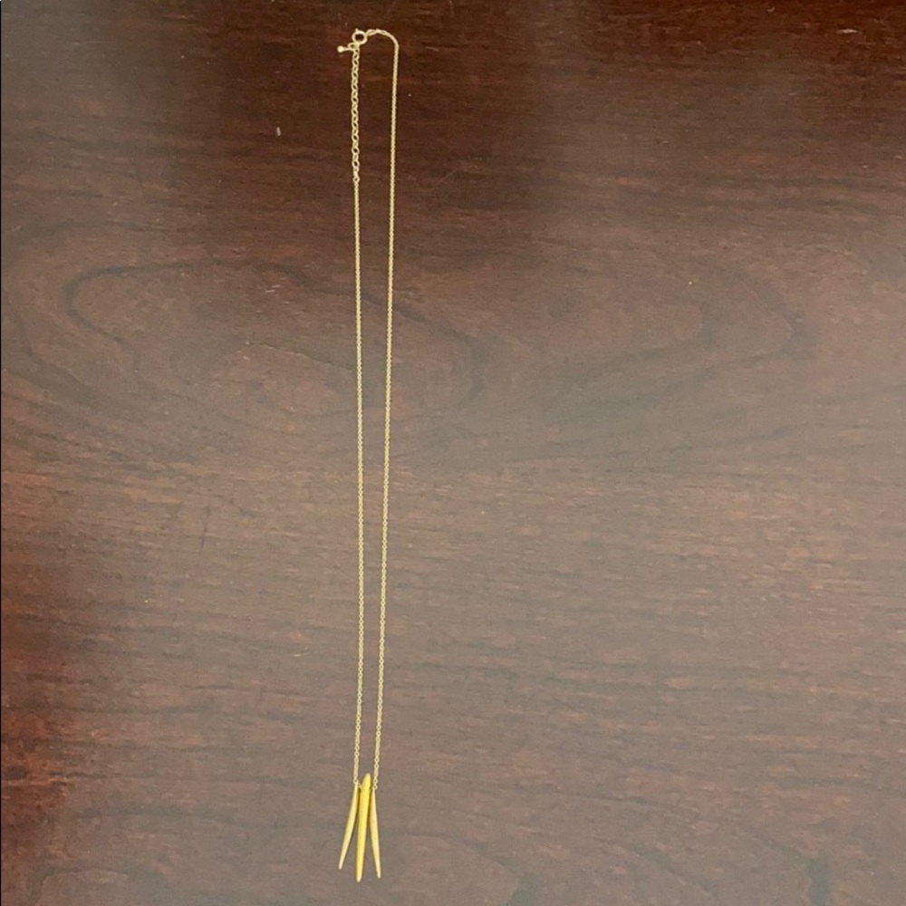 Dogeared Gold Plated Unique Trio Necklace